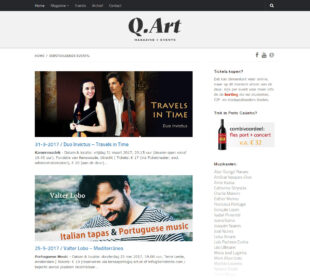 Q.Art magazine + events